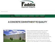 Tablet Screenshot of faddis.com